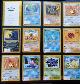 Pokémon mancoliste neo revelation 