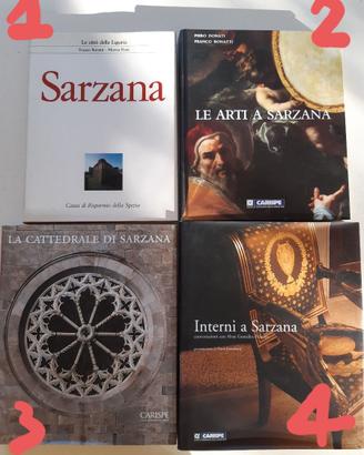 città di Sarzana: 4 libri