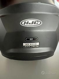 Casco HJC i91 Modulare XS Nero Opaco