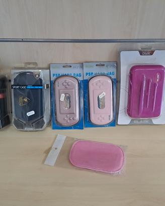 Custodie miste PSP e Nintendo