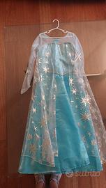 Vestito da Elsa originale Disney 8\10 anni
