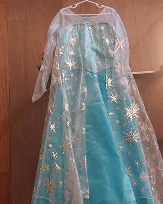 Vestito da Elsa originale Disney 8\10 anni