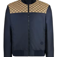 Giacca Gucci Nylon Bomber Jacket Blue - TG 48 new