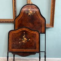 Letto singolo ferro battuto primo ‘900 decorato