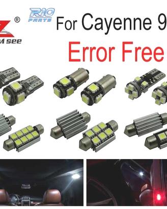 KIT 19 LAMPADE LED INTERNE PER PORSCHE CAYENNE 958