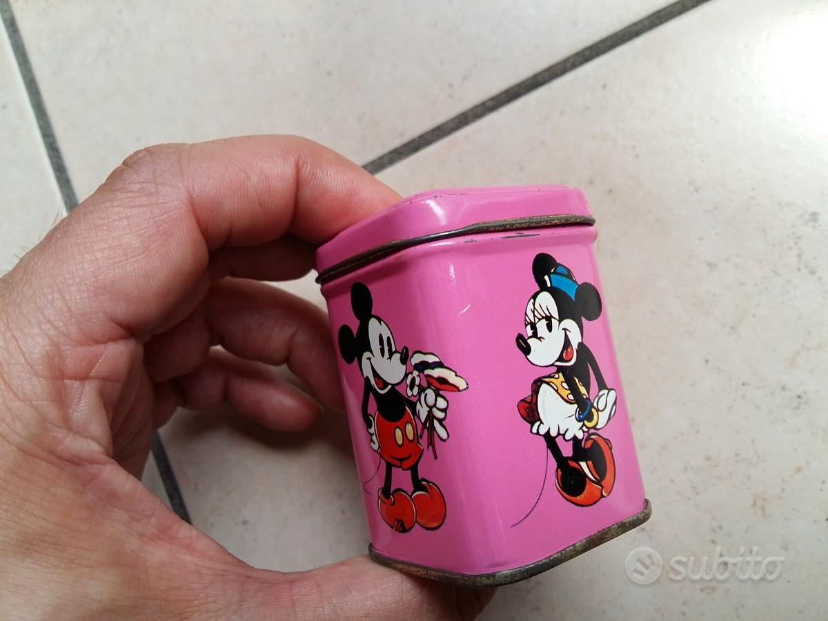Scatola latta Mickey Mouse anni '80 - Collezionismo In vendita a Bergamo