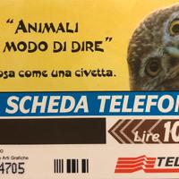 Carta telefonica 10000 lire civetta
