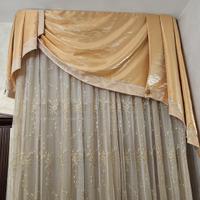 tenda tulle e taffetà