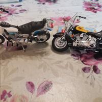 2 modellini moto Harley Davidson Maisto Giocati 