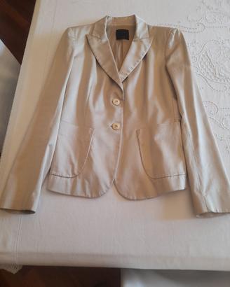 PINKO GIACCA DONNA PANNA LUCIDO 42/44