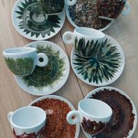 Set 6 tazzine Illy Collection 1999 F. Ford Coppola