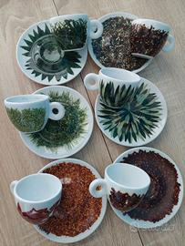 Set 6 tazzine Illy Collection 1999 F. Ford Coppola