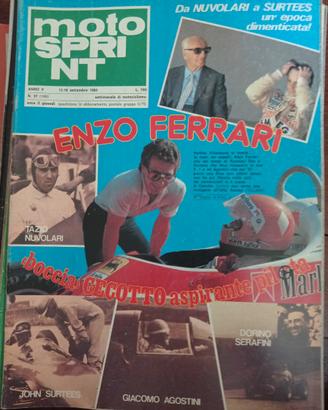 Rivista MOTOSPRINT numero 37 anno 1980
