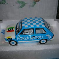 Fiat 126 1/18 Laudoracing FORZA NAPOLI 3° SCUDETTO