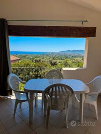 Appartamenti a Budoni con piscina e vista mare