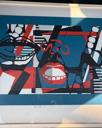 Vitaliano Angelini,1970, serigrafia 44/50
