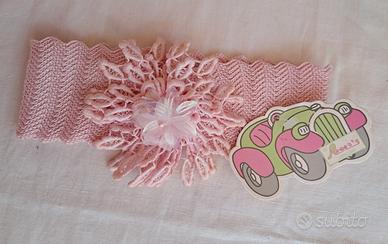 Fascia paraorecchie vintage, per neonata 