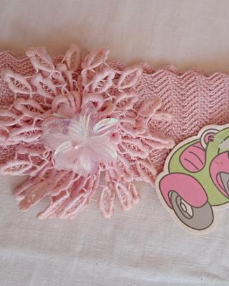 Fascia paraorecchie vintage, per neonata 