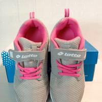 Scarpe Lotto donna/ragazza tg33 colore grigio/rosa