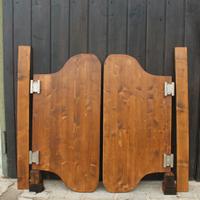 Porta saloon colore noce