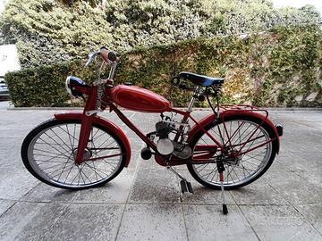 Bicimoto Wolsit con motore a rullo Polenghi