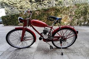 Bicimoto Wolsit con motore a rullo Polenghi