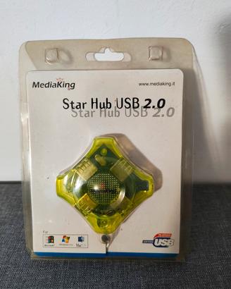 MediaKing Star Hub USB 2.0 4 Porte
