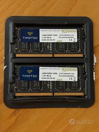 RAM Timetec 32GB (2x16GB) DDR4 3200MHz – Perfette