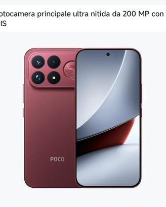 Smartphone POCO F9 Ultra 5G 16/512GB Dark Cherry