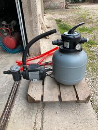 filtro a sabbia per piscina