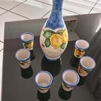 Set bottiglia+bicchierini limoncello