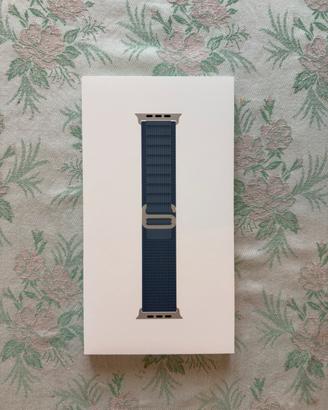 Alpine band azzurro e titanio Apple Watch Ultra