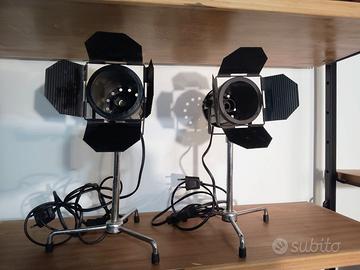 Lampade (2) da scrittoio Hollywood vintage