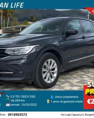 Volkswagen Tiguan Life 2.0 TDI 150CV DSG