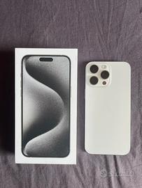 Iphone 15 Pro Max 256gb Titanio Bianco