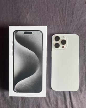 Iphone 15 Pro Max 256gb Titanio Bianco