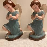 Coppia Angeli in gesso