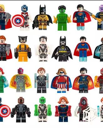 24 minifigure compatibili lego Avengers 