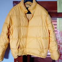 giubbotto piumino giallo tg. L