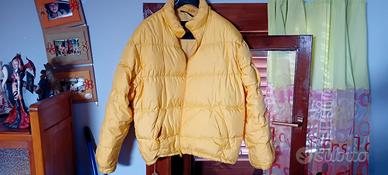 giubbotto piumino giallo tg. L