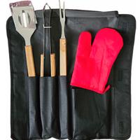 Kit per Barbecue Grigliata (4 pezzi)