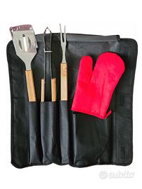 Kit per Barbecue Grigliata (4 pezzi)