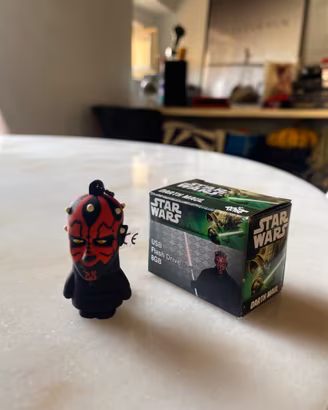 DARTH MAUL USB Flash Drive Star Wars 8GB - NUOVA!