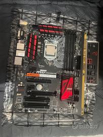 MSI H170A GAMING PRO＋Core i5 6500 MSI H170a GAMING PRO + I5 6500 - Informatica In vendita a Brescia