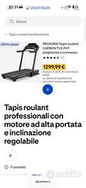 Tapisroulant nordictrack gratis