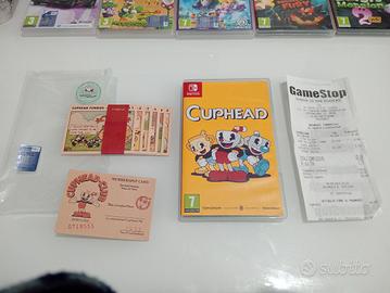 CUPHEAD + DLC  + Card Club Collection-COME NUOVO 