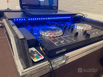 Console PIONEER + Flight case + cuffie + cavi