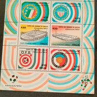 FOGLIETTO FILATELICO ITALIA 90