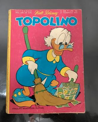 Topolino n°848 27 febbraio 1972