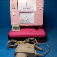 Nintendo 2DS Rosa Con custodia e Gioco 